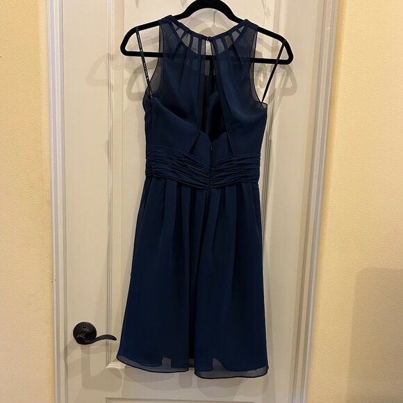 Sorella Vita Short Navy Bridesmaid Dress - Picture 2 of 2